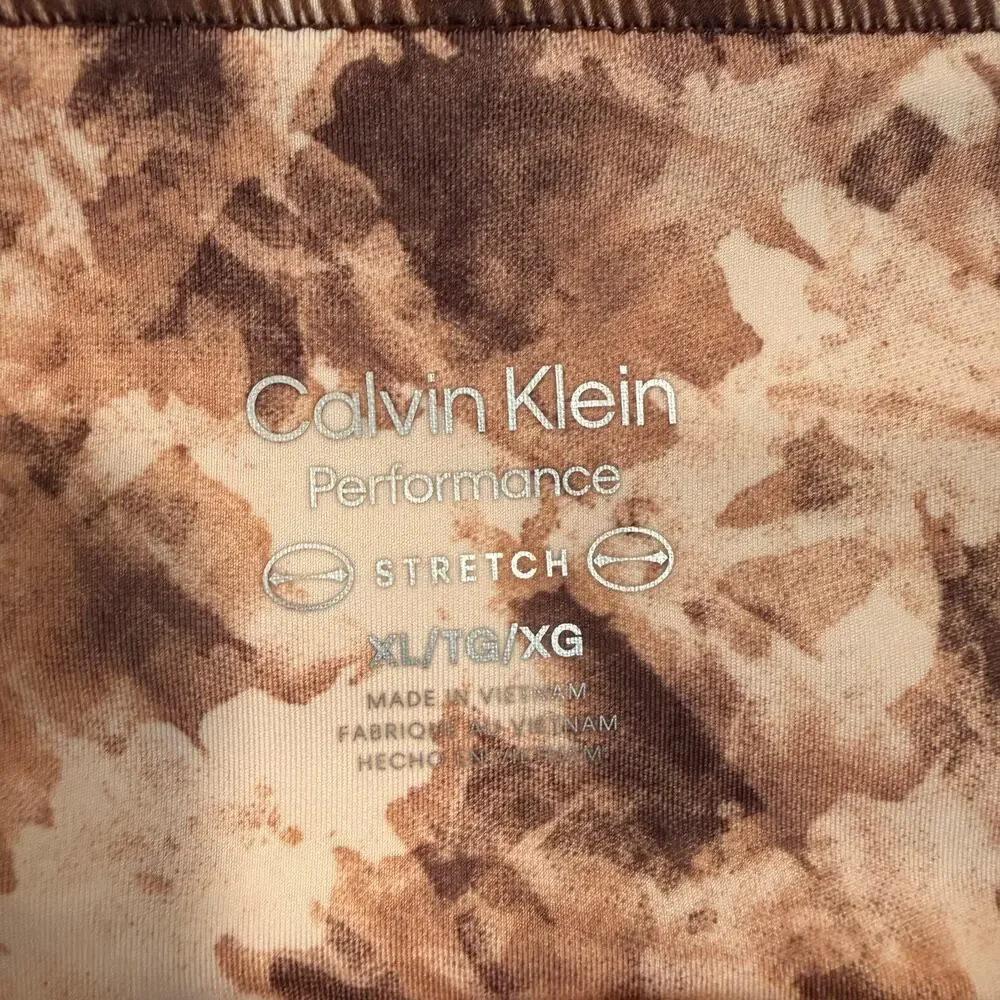 Calvin Klein Performance XL High Waist 7/8 Compression Leggings NWT Yoga